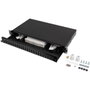 Lanberg FOP1-24SD-LQB Panel de Parcheo de Fibra 1U Negro