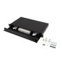 Lanberg FOP1-24SD-LQB Panel de Parcheo de Fibra 1U Negro