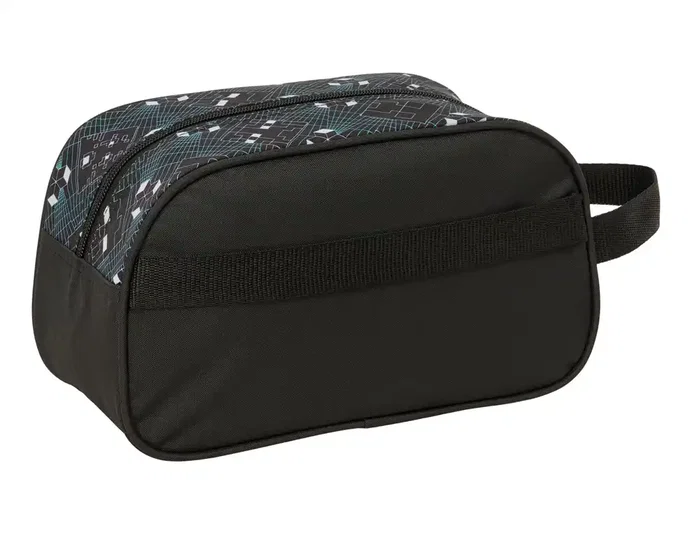 Safta - Neceser para Coche con Asa Ajustable, Temática Minecraft, Dimensiones 150x260x120 mm Safta - Neceser para Coche con Asa Ajustable, Temática Minecraft, Dimensiones 150x260x120 mm