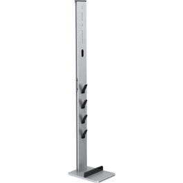 Xavax Base Organiser para aspiradora inalámbrica, plata
