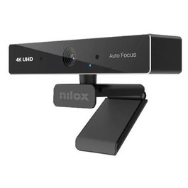 Nilox NXWCA4K13 Webcam Video 4K 30Fps, Enfoque Automático