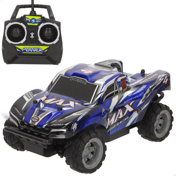 Coche Radio Control Speed & Go 1:18 22 x 10 x 13 cm (4 Unidades)
