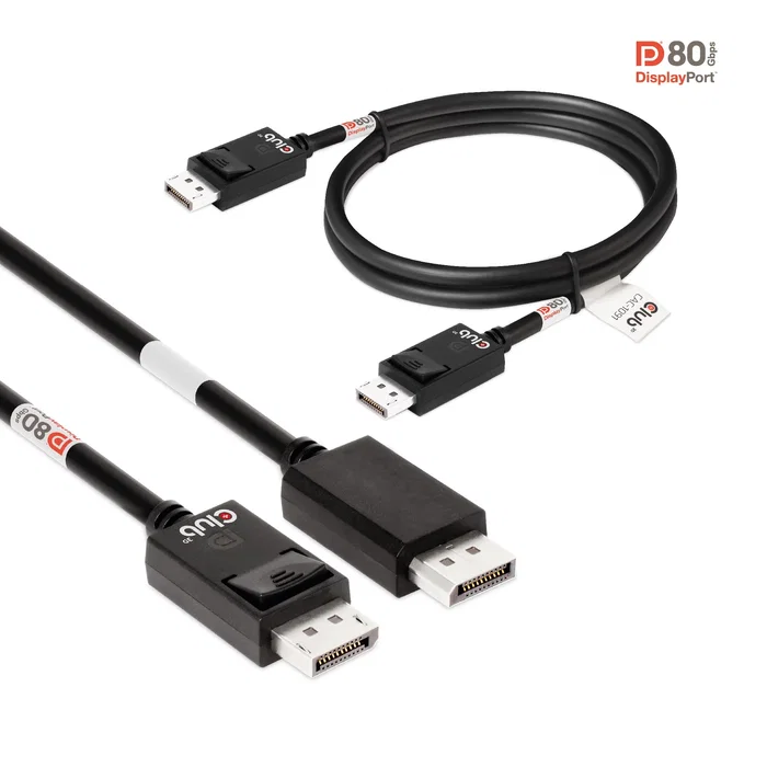 Club 3D CAC-1091 Cable DisplayPort 2.1 VESA DP80 1,2m
