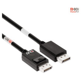 Club 3D CAC-1091 Cable DisplayPort 2.1 VESA DP80 1,2m