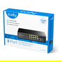 Cudy Switch Gigabit PoE+ Gestionado FS1010P de 8 Puertos Gigabit Ethernet y 2 Puertos de Enlace Superior