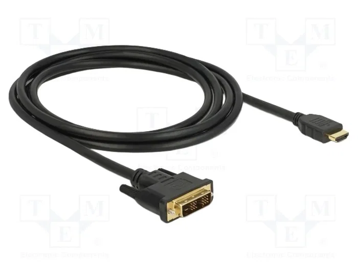 DeLOCK Cable Adaptador de Video HDMI a DVI 2 m DeLOCK Cable Adaptador de Video HDMI a DVI 2 m
