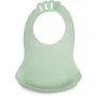 Thermobaby Set de 2 Baberos Bibou Verde Celadon - Charm Gris AAAMI10104