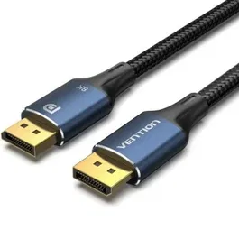 Vention HCELH Cable DisplayPort 1.4 8K Macho a Macho, 2m, Trenzado, Azul, Soporta 8K@60Hz/4K@144Hz