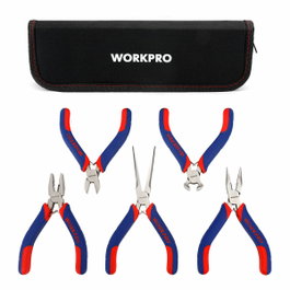 Workpro Juego de 5 alicates miniatura