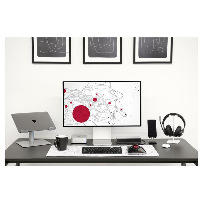 Kensington SD5000T5 EQ Docking Station Triple - Replicador de Puertos Thunderbolt 5 con 140W PD, 3 Pantallas 8K, Conexión Gigabit Ethernet y Lector de Tarjetas, para Windows/macOS