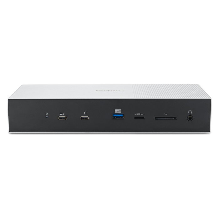 Kensington SD5000T5 EQ Thunderbolt 5 Docking Station Triple 3 Pantallas 8K 540Hz 140W PD, Lector SD, Ethernet 2.5Gb, Windows/macOS
