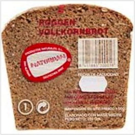 NATURPAN Pan de Centeno Integral Nº1 250Gr. Típico Alemán Fermentado con Masa Madre