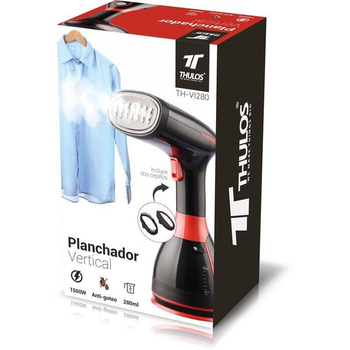 Thulos Plancha de Vapor Vertical TH-VI280 1500W 280ml