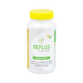 MARGAN Deplus 60 Cap. - Complemento Alimenticio para Apoyo Cognitivo con Vitamina B6
