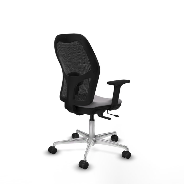 PIQUERAS Y CRESPO Silla de oficina Jorquera con mecanismo Sincro/Traslack Gris y Negro PIQUERAS Y CRESPO Silla de oficina Jorquera con mecanismo Sincro/Traslack Gris y Negro
