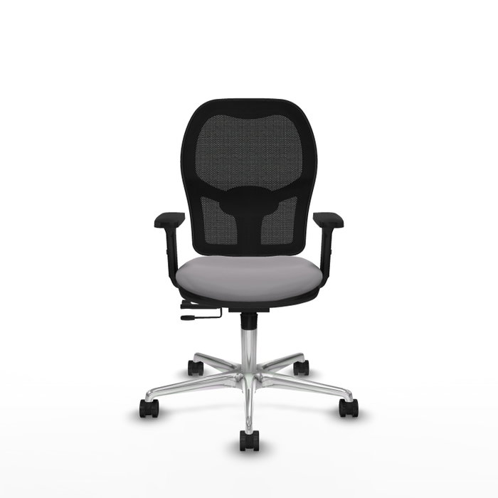 PIQUERAS Y CRESPO Silla de oficina Jorquera con mecanismo Sincro/Traslack Gris y Negro PIQUERAS Y CRESPO Silla de oficina Jorquera con mecanismo Sincro/Traslack Gris y Negro