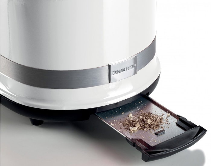 Ariete 149/01 Tostador Moderna de 2 Ranuras Blanco con Pinzas