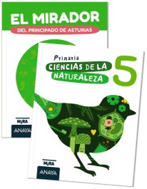 ANAYA, Ciencias de la Naturaleza 5 + El mirador del Principado de Asturias