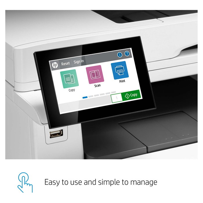 HP Color LaserJet Enterprise MFP M480f 4in1 A4 LAN ADF 27 ppm 600x600 DPI