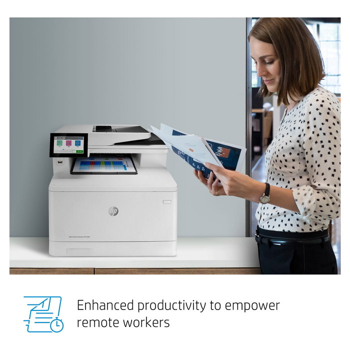 HP Color LaserJet Enterprise MFP M480f 4in1 A4 LAN ADF 27 ppm 600x600 DPI