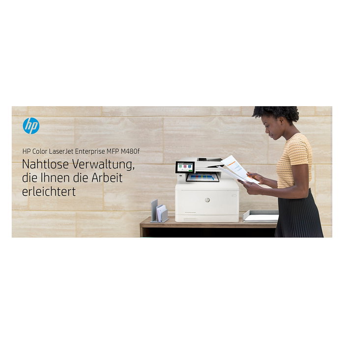 HP Color LaserJet Enterprise MFP M480f 4in1 A4 LAN ADF 27 ppm 600x600 DPI