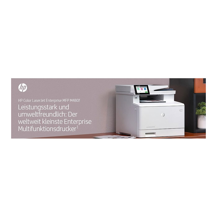 HP Color LaserJet Enterprise MFP M480f 4in1 A4 LAN ADF 27 ppm 600x600 DPI