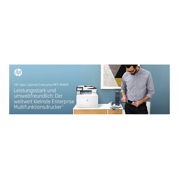 HP Color LaserJet Enterprise MFP M480f 4in1 A4 LAN ADF 27 ppm 600x600 DPI
