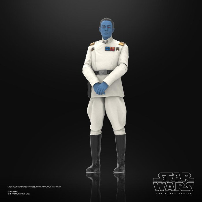 Hasbro Star Wars The Black Series Figura de Acción Gran Almirante Thrawn Escala 15 cm