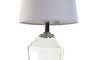 DKD Home Decor Lámpara Sobremesa Transparente Blanco 21 x 43 x 21 cm