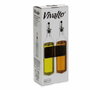 Vivalto Set Aceitera Vinagrera Cristal 500ml