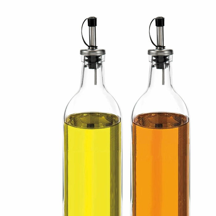 Vivalto Set Aceitera Vinagrera Cristal 500ml Vivalto Set Aceitera Vinagrera Cristal 500ml
