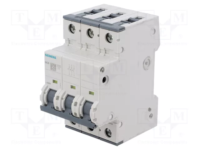 Siemens Automat C 5SY43067 6 A 3p 400V 10kA Siemens Automat C 5SY43067 6 A 3p 400V 10kA