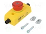 ABB SMILE Casete de control con 1 botón de cabeza de seta rojo