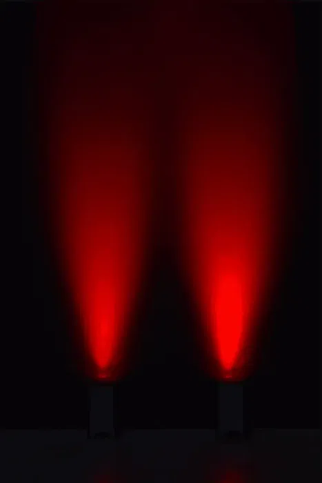 ALGAMLIGHT Foco LED 6x12W RGBWAUV Batería DMX Inalámbrico IR 72W