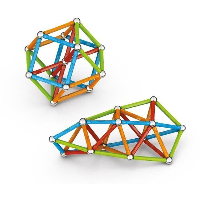 Geomag Supercolor - Juego de construcción magnético de 93 piezas