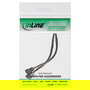 InLine Y-Cable PWM 4-pin Molex 33328Y, 1 Macho a 2 Hembras, 0.15 m - Cable Divisor para Ventiladores