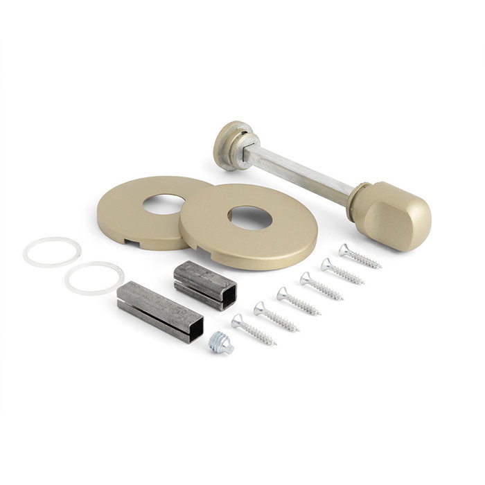 JANDEL Muletilla Desbloqueo Zamak 50x5mm Negro, Latón, Cromo, Blanco, Antracita para Baños