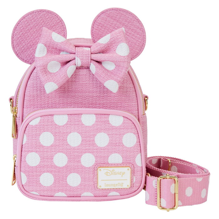 LOUNGEFLY Mochila Straw Minnie Disney Loungefly 20cm LOUNGEFLY Mochila Straw Minnie Disney Loungefly 20cm