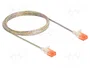 DeLOCK Cable de red RJ45 Cat.6A U/UTP Slim 2 m transparente