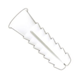 DUVER Taco Expansion Plastico Estriado Taco 9-30 (Set de 25)