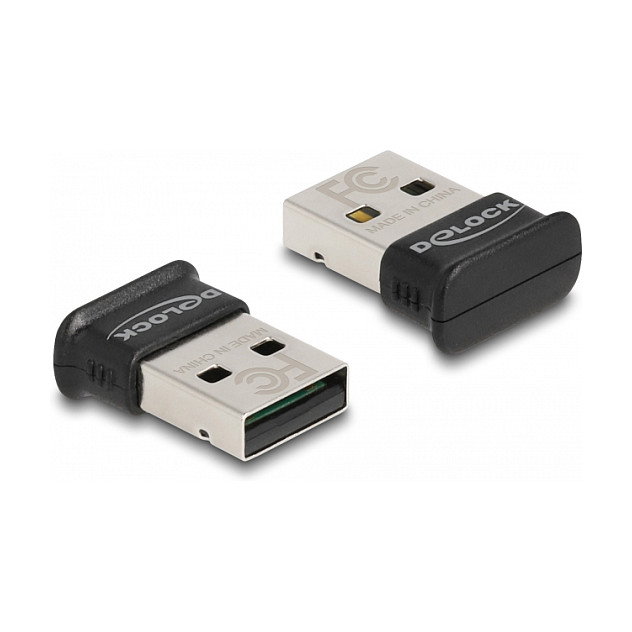 DeLOCK Adaptador Bluetooth 5.0 Clase 1 Micro Diseño Negro DeLOCK Adaptador Bluetooth 5.0 Clase 1 Micro Diseño Negro