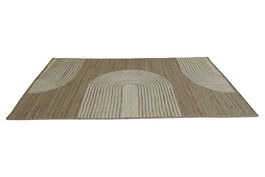 DKD Home Decor Alfombra Boho Yute Poliester 175 x 75 cm