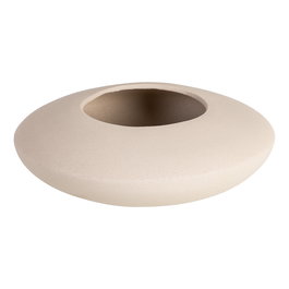 Centro Mesa Blanco Cerámica Decoración 42 X 42 X 13 cm