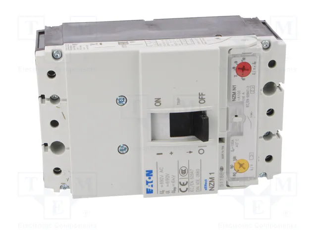 EATON ELECTRIC NZM1-A100 Interruptor de Potencia 3 Polos 100A