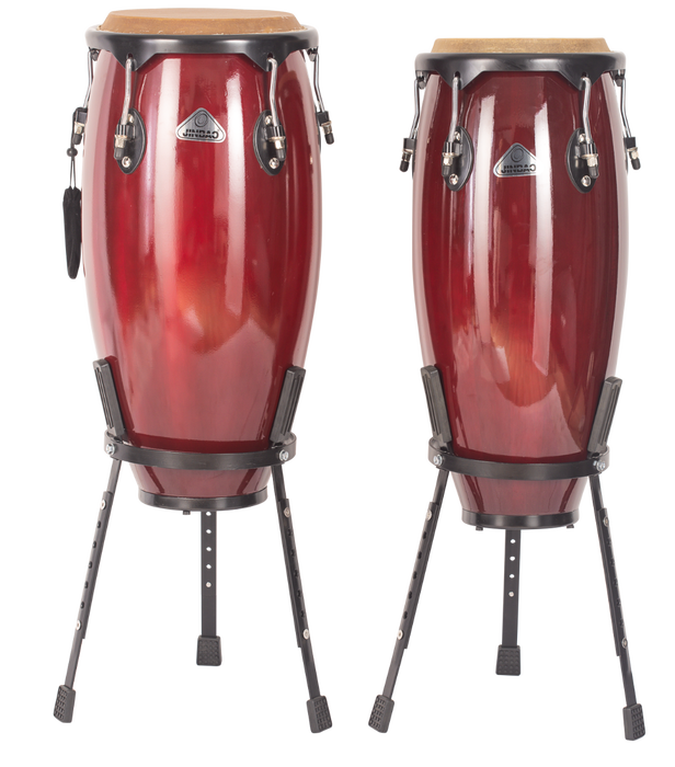Jinbao Congas Rojas 10" + 11" Jinbao Congas Rojas 10" + 11"