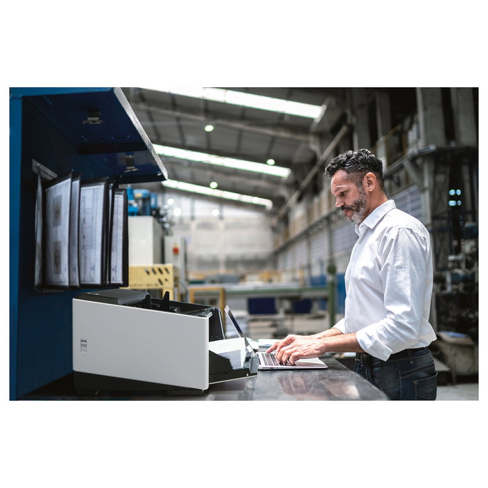 Ricoh FI-8930 Escáner A3 Dúplex Documentos, 130 ppm, 600 x 600 DPI, ADF, LCD Táctil