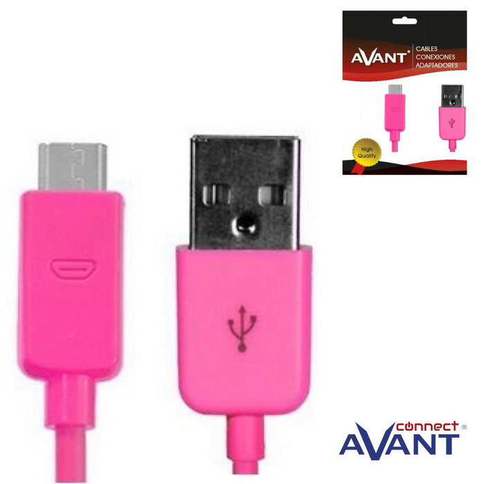 AVANT CONNECT Cable Micro USB a USB AM 1.2 mtrs 2.0V