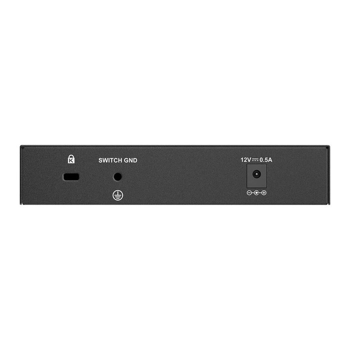 D-Link DMS-107/E Switch de red no administrado con 5 puertos Gigabit y 2 puertos 2,5G