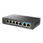 D-Link DMS-107/E Switch de red no administrado con 5 puertos Gigabit y 2 puertos 2,5G