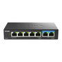 D-Link DMS-107/E Switch de red no administrado con 5 puertos Gigabit y 2 puertos 2,5G